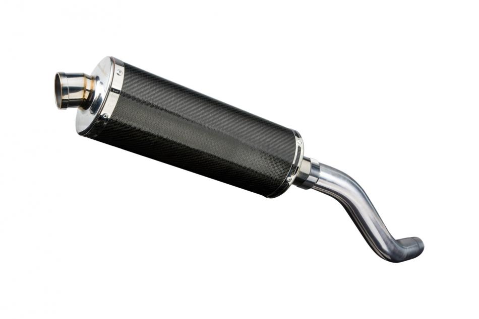 KAWASAKI Z800 2013-2016 Echappement Silencieux 350mm Ovale Carbone