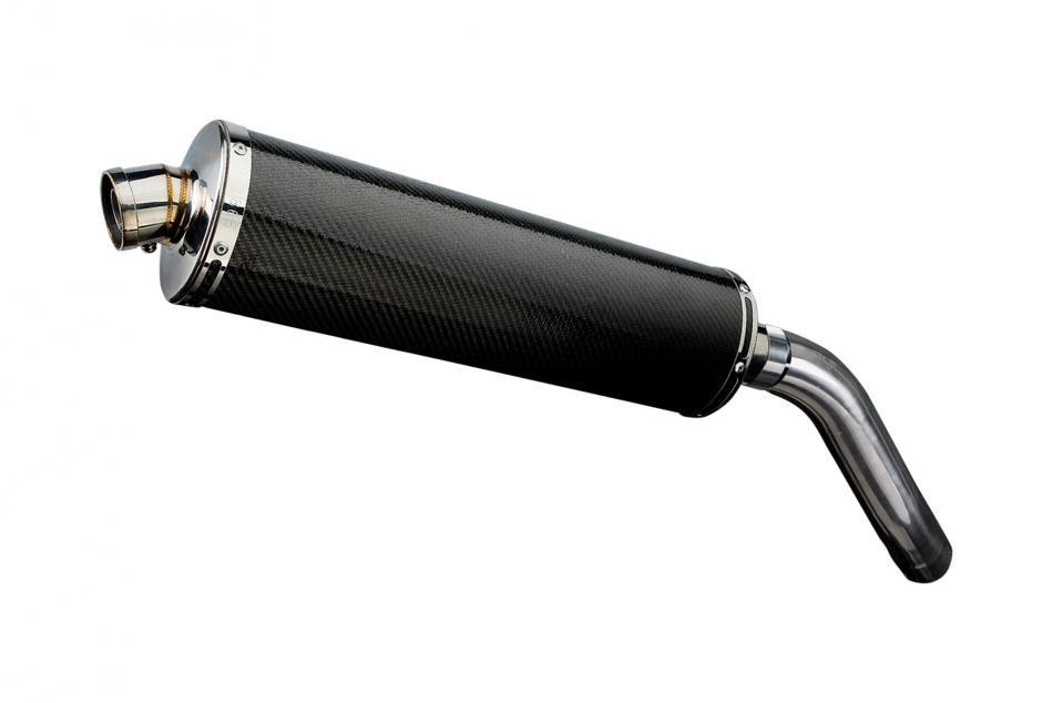 TRIUMPH TIGER 955 2000-2007 Echappement Silencieux 450mm Ovale Carbone