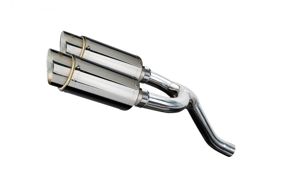 YAMAHA MT-03 MT03 2005-2015 Echappement Silencieux 200mm Rond Inox PISTE