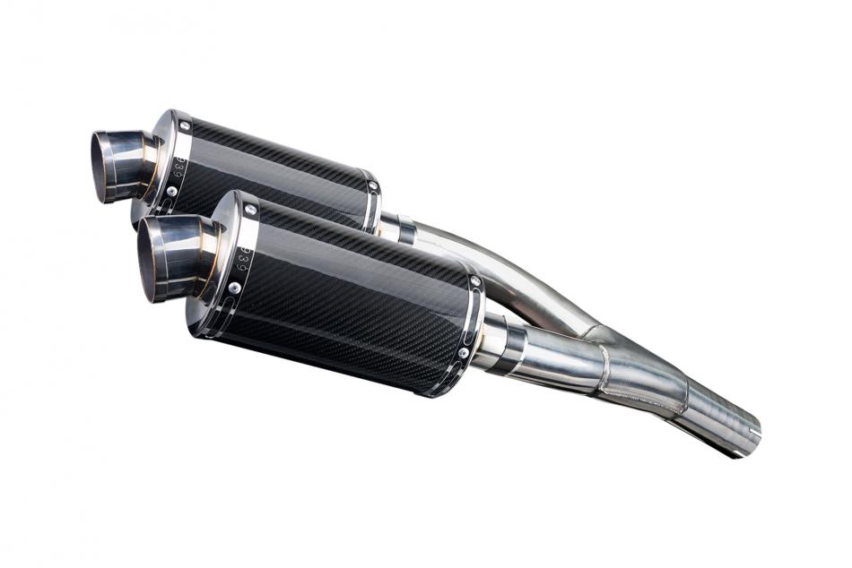 SUZUKI GSX1300 B-King 08-12 Echappement Silencieux 225mm Ovale Carbone PISTE