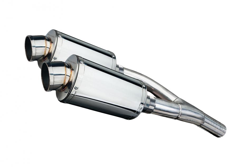 SUZUKI GSX1300 B-King 2008-2012 Echappement Silencieux 225mm Ovale Inox PISTE