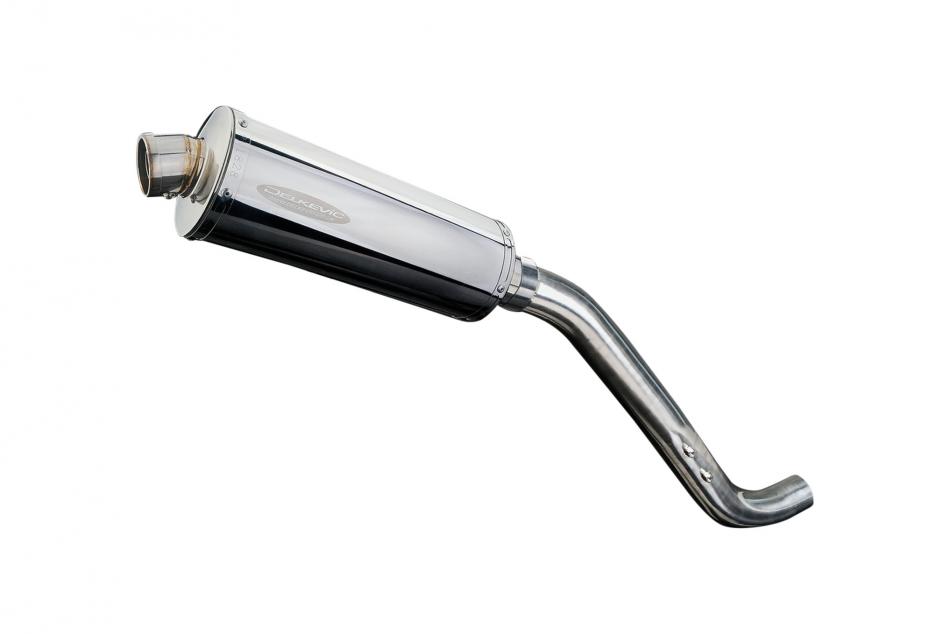 TRIUMPH TIGER1050 2006-2012 Echappement Silencieux 350mm Ovale Inox