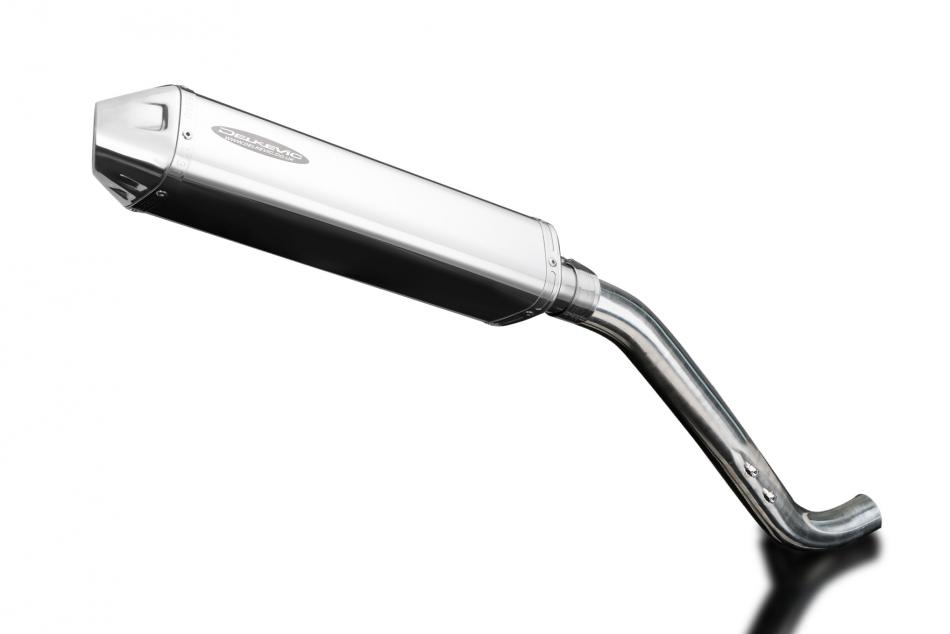 Triumph Tiger 1050 2006-2012 Echappement KIT-Silencieux 420mm Tri-Ovale Inox