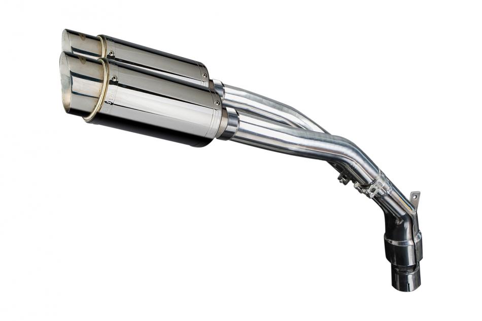 YAMAHA YZF-R1 (2004MY) 2004-2006 Echappement DECAT 2xPot200mm Rond Inox PISTE