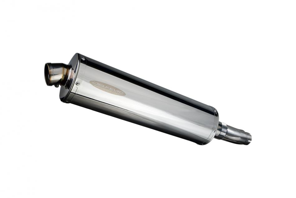 SUZUKI SFV650 GLADIUS 2009-2016 Echappement Silencieux 450mm Ovale Inox