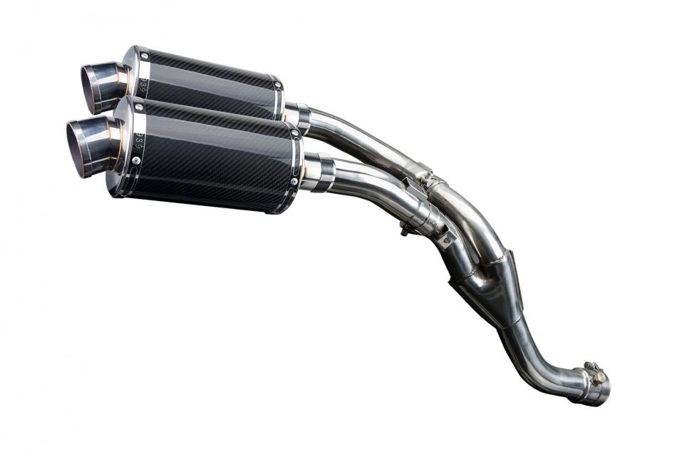 YAMAHA YZF-R1 2009-2014 Echappement DECAT Silencieux 225mm Ovale Carbone PISTE