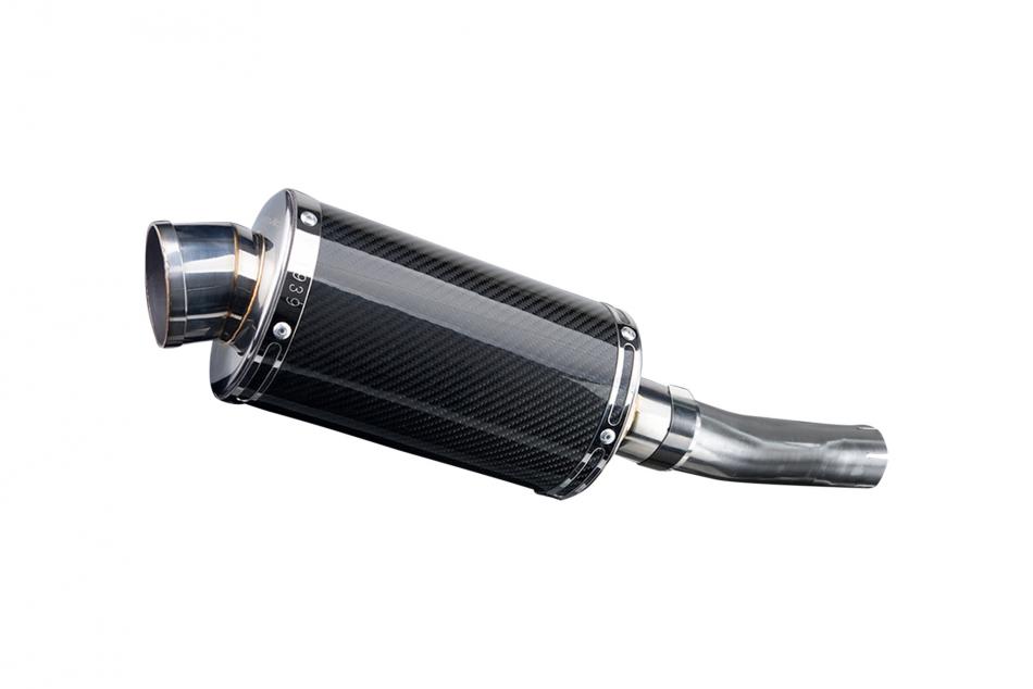 HONDA CBR500R 2013-2015 Echappement Silencieux 225mm Ovale Carbone PISTE