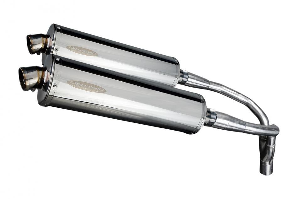 HONDA CB900F HORNET 2001-2009 Echappement HAUT Silencieux 450mm Ovale Inox