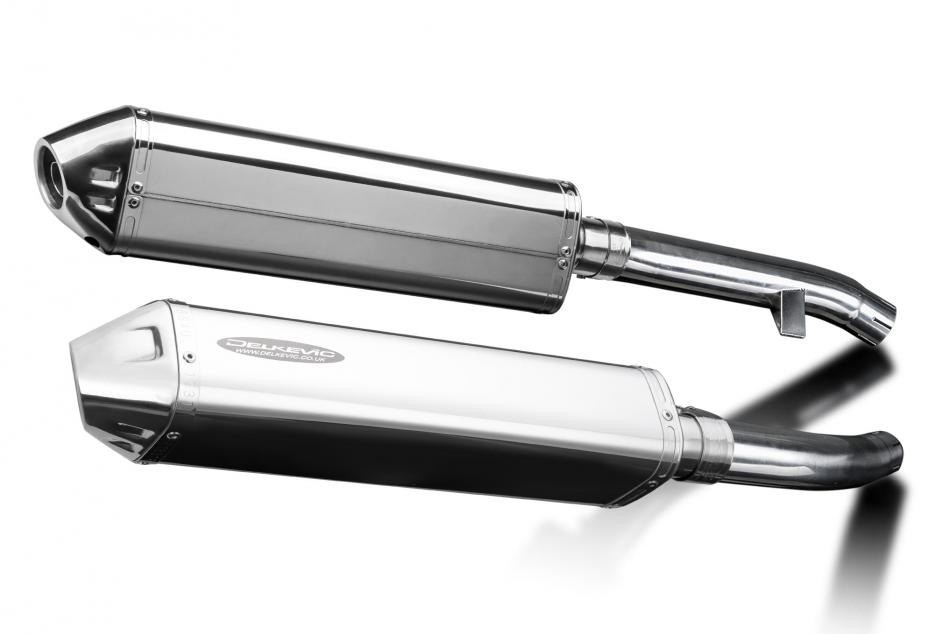 Yamaha FJR1300 2001-2005 Echappement KIT-Silencieux 420mm Tri-Ovale Inox