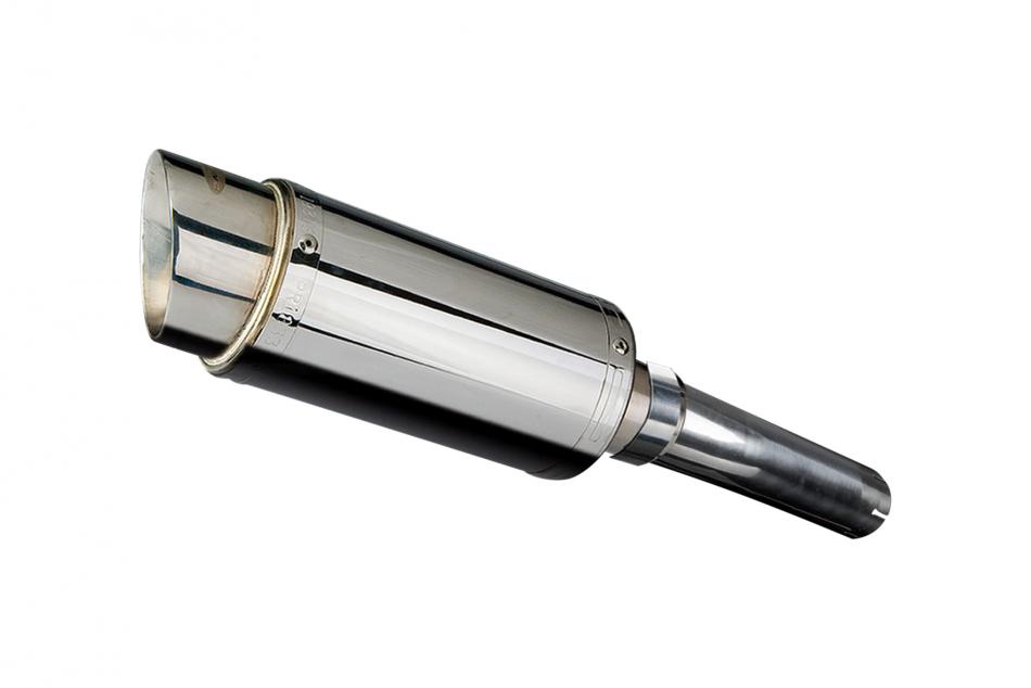 HONDA CBR600F 1987-1990 Echappement Silencieux 200mm Rond Inox PISTE