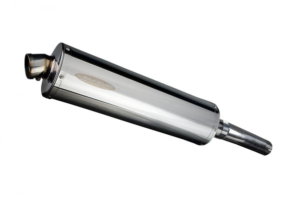 HONDA CBR600F 1987-1990 Echappement Silencieux 450mm Ovale Inox