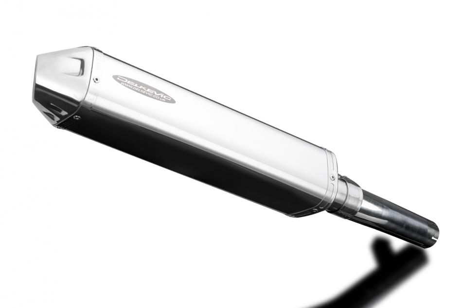 Honda CBR600 FH FJ FK FL 1987-90 Echappement KIT-Silencieux 420mm Tri-Ovale Inox