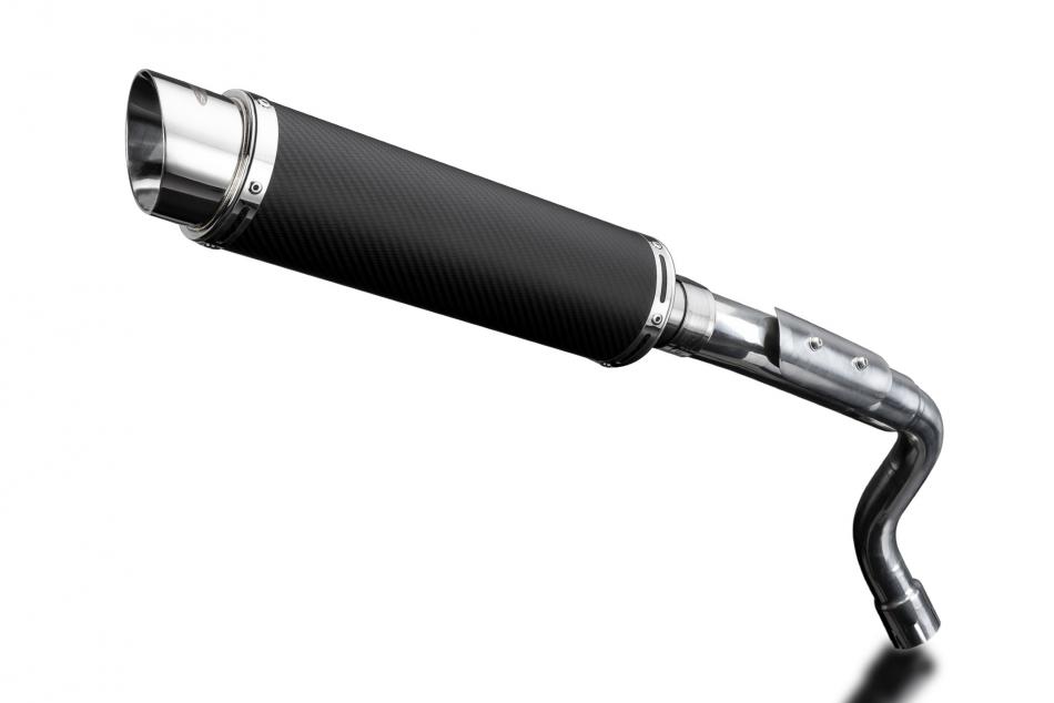 HONDA CB600F HORNET 2003-2006 Echappement HAUT Silencieux 350mm Rond Carbone
