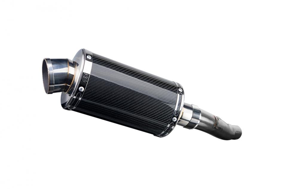 TRIUMPH Sprint GT1050 2010-2015 Echappement Silencieux 225mm Ovale Carbone PISTE