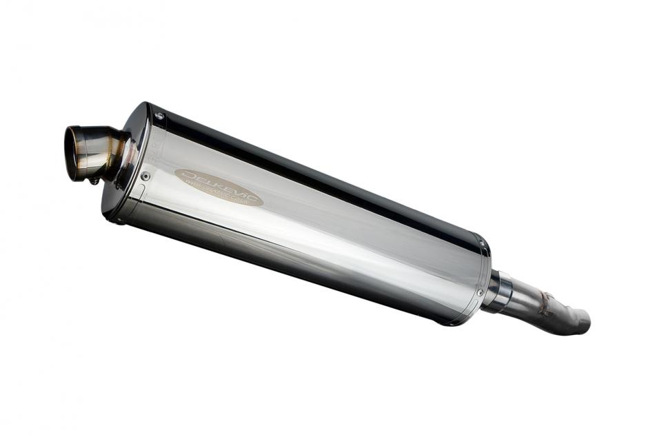 TRIUMPH SPRINT GT1050 2010-2015 Echappement Silencieux 450mm Ovale Inox