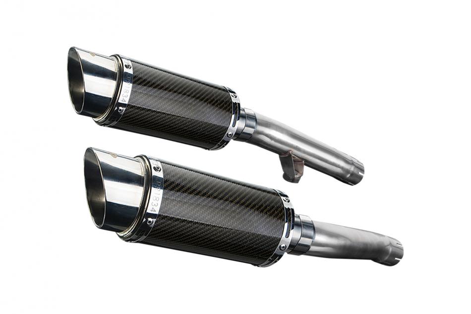 YAMAHA FJ1200 3CV 1988-1990 Echappement Silencieux 200mm Rond Carbone PISTE