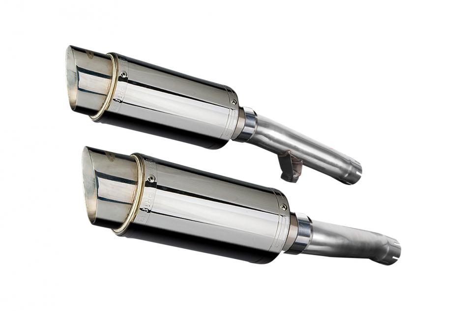 YAMAHA FJ1200 3CV 1988-1990 Echappement Silencieux 200mm Rond Inox PISTE