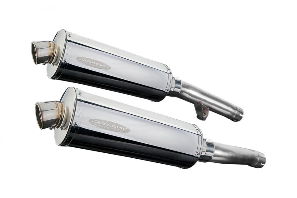 YAMAHA FJ1200 (3CV) 1988-1990 Echappement Silencieux 350mm Ovale Inox