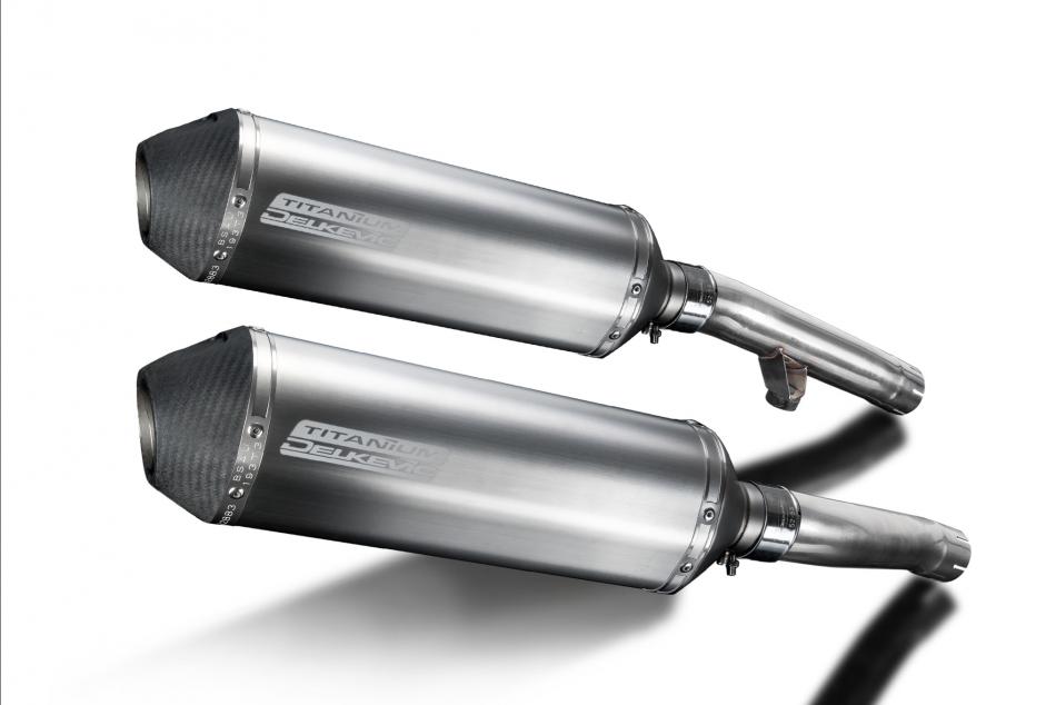 Yamaha FJ1200 3CV 1988-1990 Echappement KIT-Silencieux 343mm X-Ovale Titane