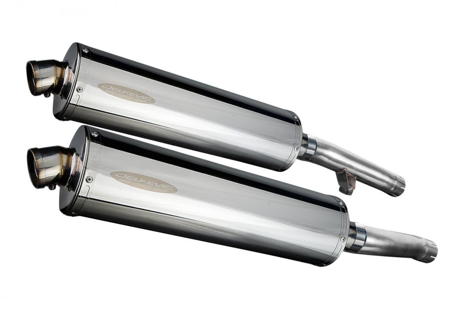 YAMAHA FJ1200 (3CV) 1988-1990 Echappement Silencieux 450mm Ovale Inox