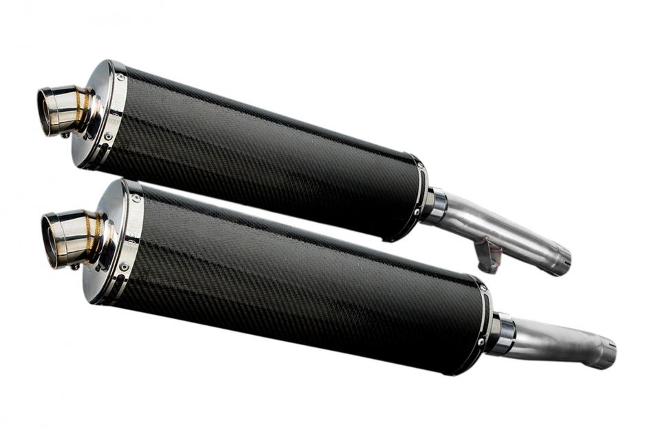 YAMAHA FJ1200 (3CV) 1988-1990 Echappement Silencieux 450mm Ovale Carbone