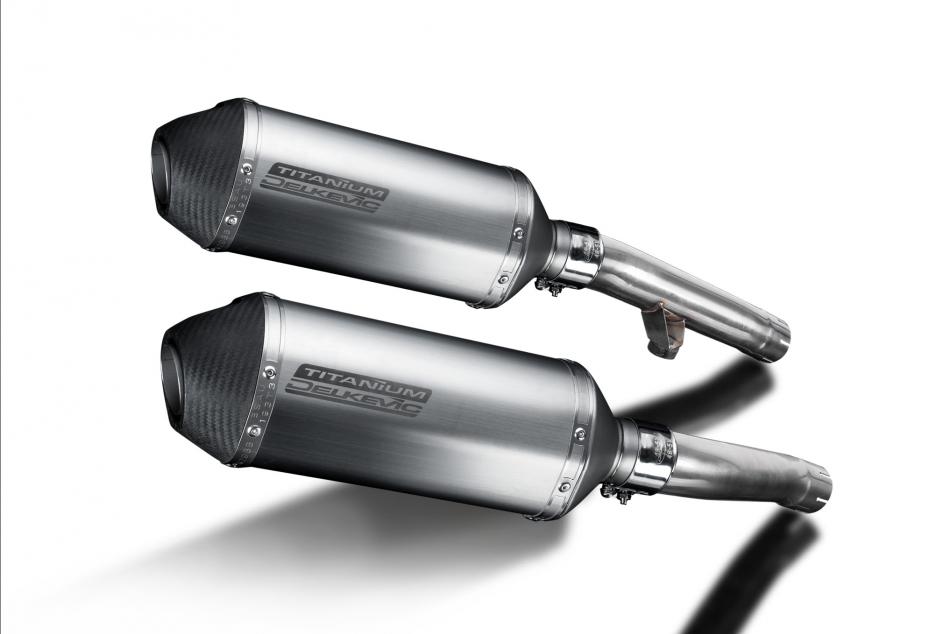 Yamaha FJ1200 3CV 1988-1990 Echappement KIT-Silencieux 260mm X-Ovale Titane