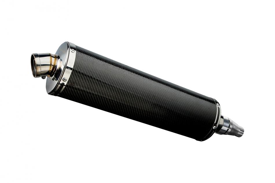 KYMCO SPRINT K-PIPE 13-17 Echappement Silencieux 450mm Ovale Carbone