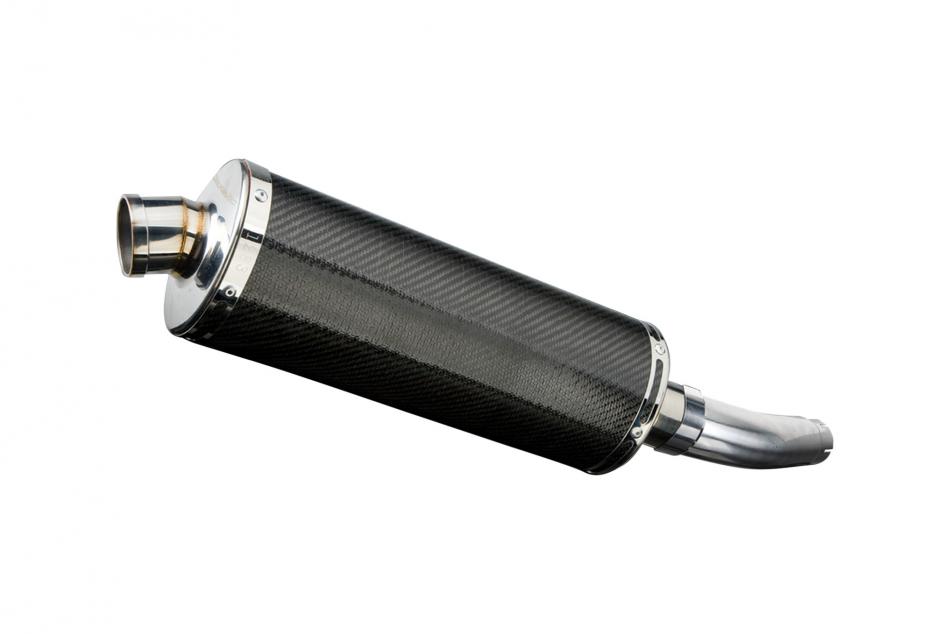 TRIUMPH SPRINT RS955i 2004-2005 Echappement DECAT Silencieux 350mm Ovale Carbone