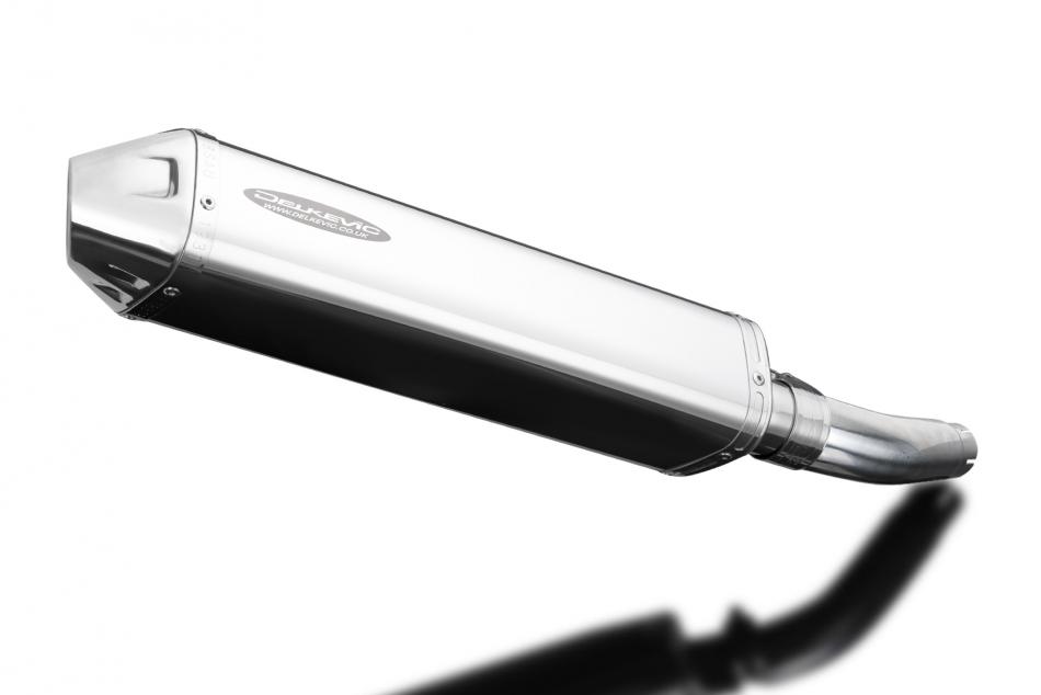 Triumph Sprint RS 955i 2004-2005 Echappement KIT-Silencieux 420mm Tri-Ovale Inox