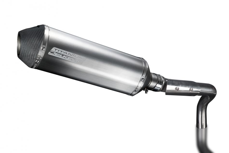 HONDA CB600F HORNET 1998-2002 Echappement Silencieux 343mm X-Ovale Titane