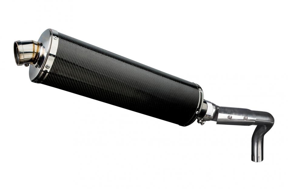 HONDA CB600F HORNET 1998-2002 Echappement Silencieux 450mm Ovale Carbone