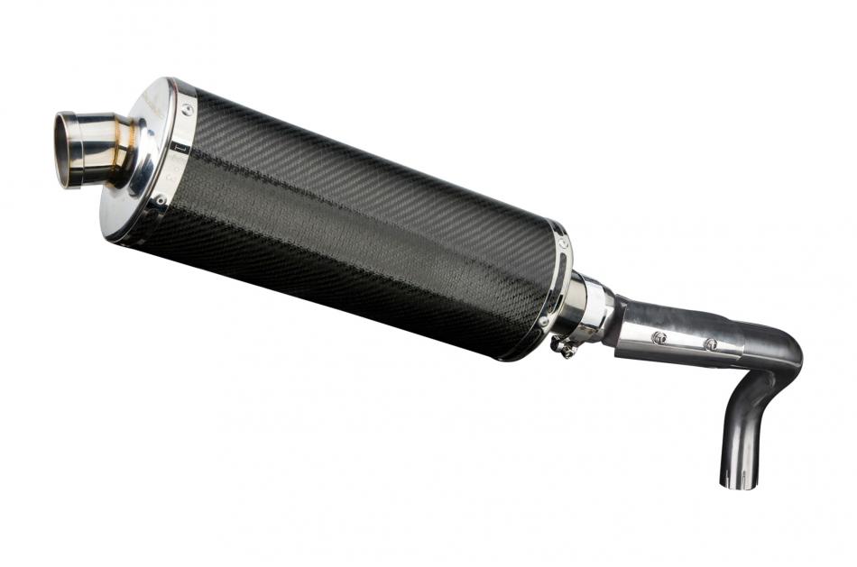 HONDA CB600F HORNET 1998-2002 Echappement Silencieux 350mm Ovale Carbone