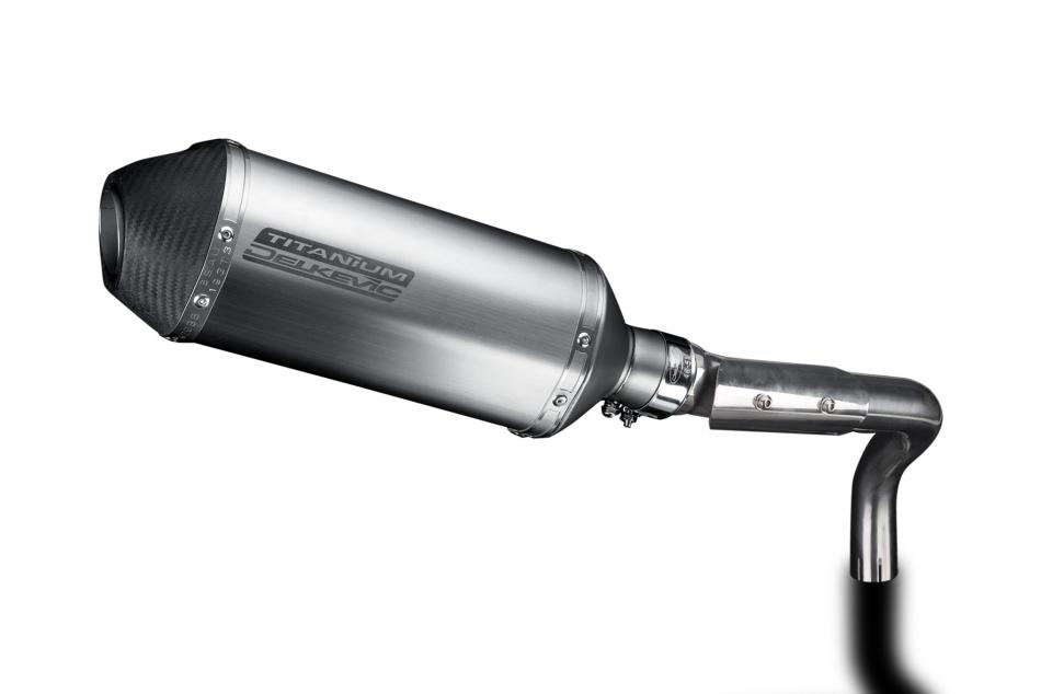 HONDA CB600F HORNET 1998-2002 Echappement Silencieux 260mm X-Ovale Titane