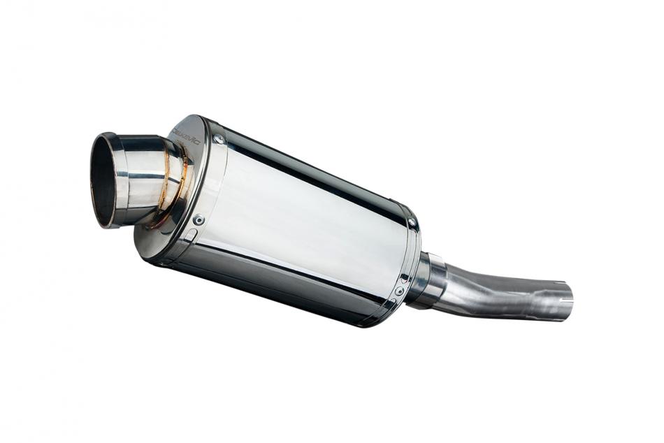 HONDA CB500X 2013-2016 Echappement Silencieux 225mm Ovale Inox (PISTE)