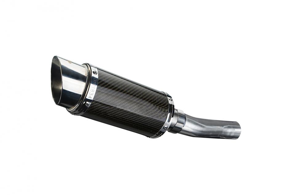 HONDA CB500F 2013-2015 Echappement Silencieux 200mm Rond Carbone PISTE