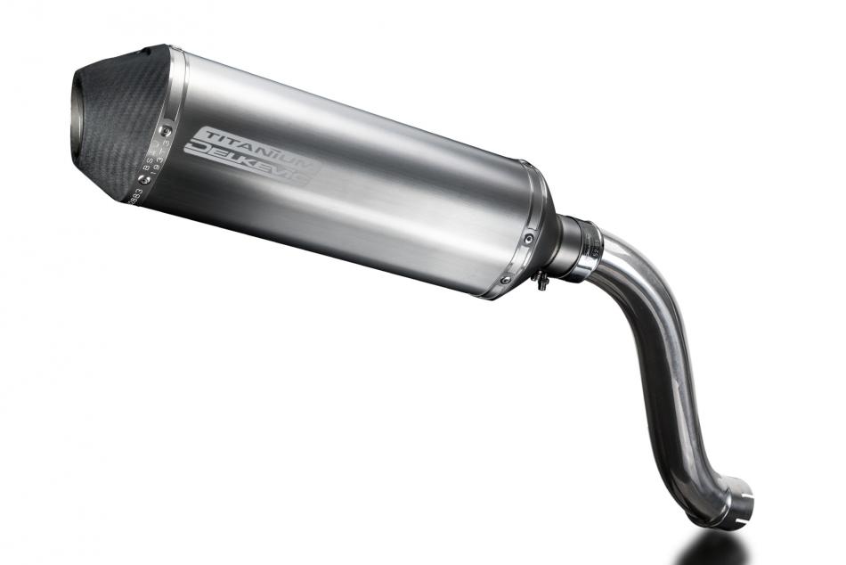 SUZUKI SV650 1998-2002 Eahappement HAUT Silencieux 343mm X-Ovale Titane