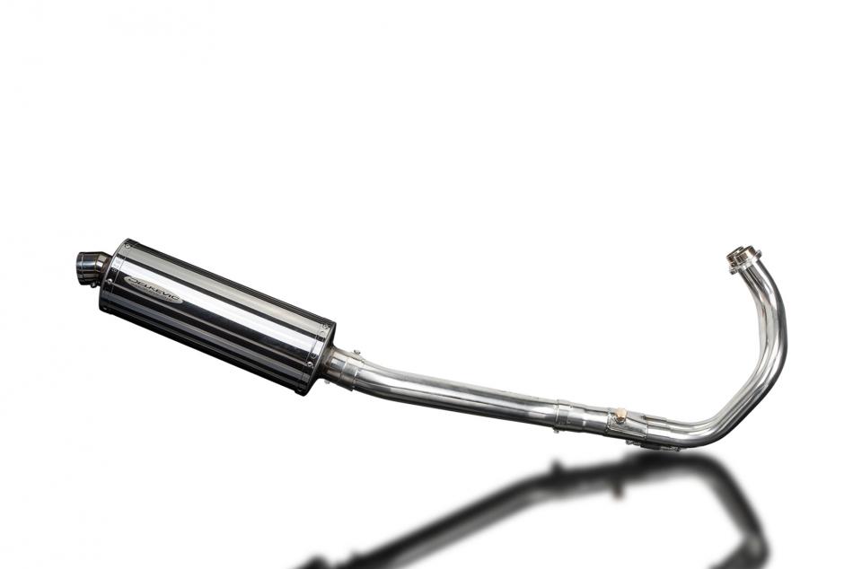YAMAHA MT07 2014-2021 Echappement 2-1 Complet Silencieux 350mm Ovale Inox