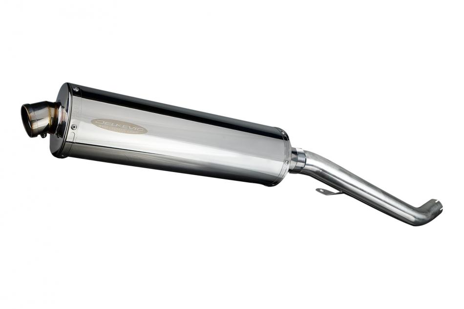 TRIUMPH STREET TRIPLE 675 2013-2016 Echappement Silencieux 450mm Ovale Inox