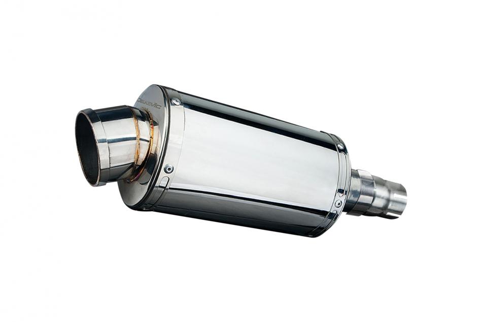 YAMAHA YZFR6 (13S) 2006-2018 Echappement Silencieux 225mm Ovale Inox PISTE