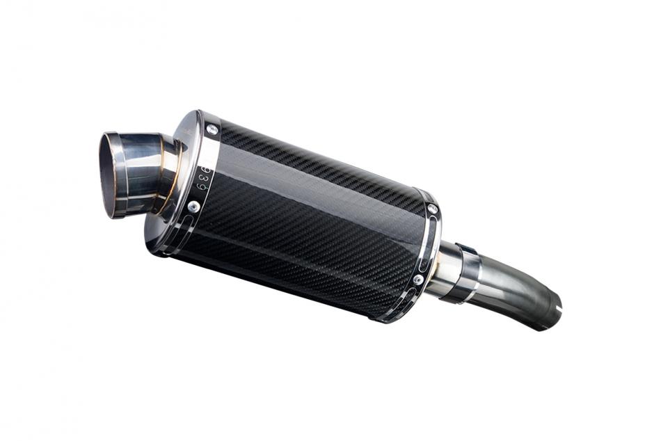 SUZUKI GSXR600 GSX-R600 L1-L6 2011-16 Echappement Pot 225mm Ovale Carbone PISTE