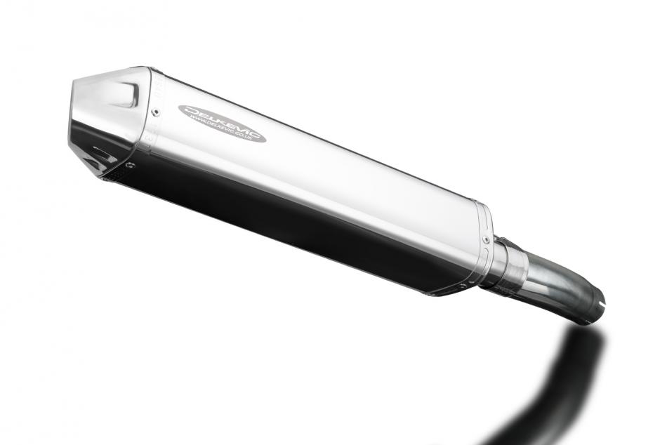 Suzuki GSXR750 L1-L6 2011-2016 Echappement KIT-Silencieux 420mm Tri-Ovale Inox