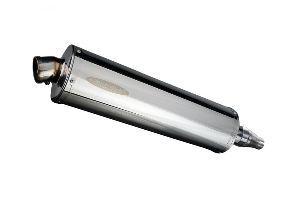 KAWASAKI J300 2014-2020 Echappement Silencieux 450mm Ovale Inox