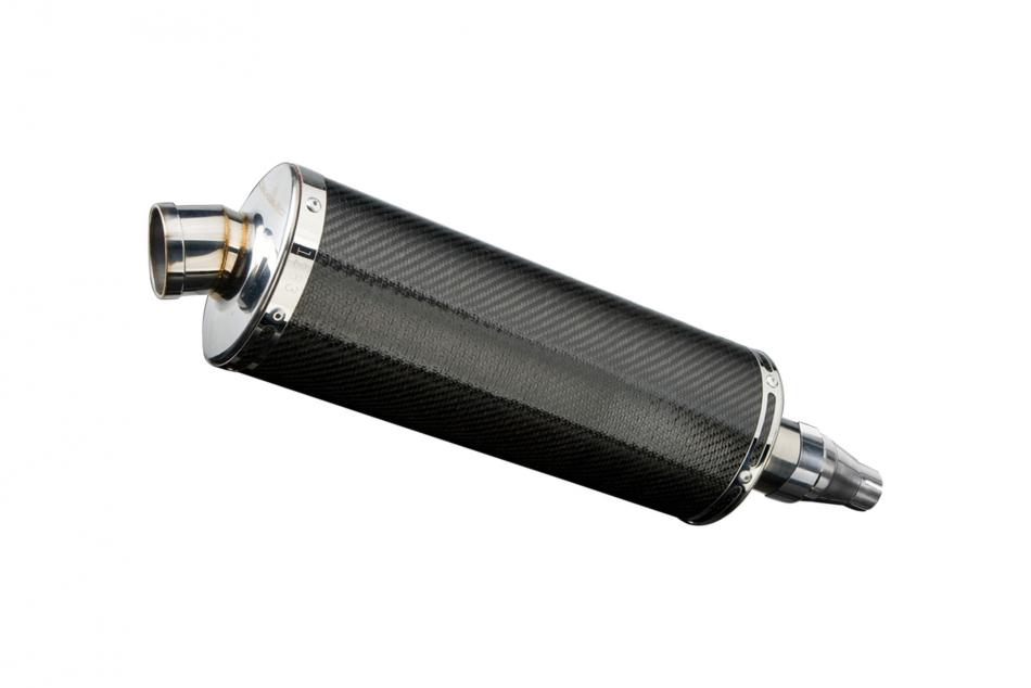 KAWASAKI J300 2014-2020 Echappement Silencieux 350mm Ovale Carbone