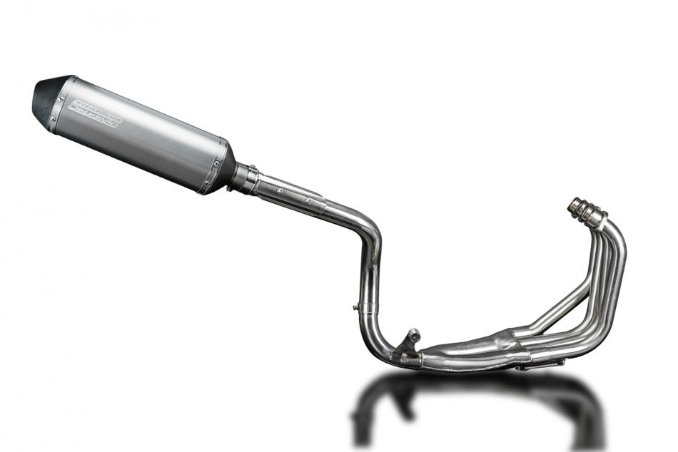 HONDA CB600F HORNET 1998-2002 Echappement Complet 4-1 Pot 343mm X-Ovale Titane