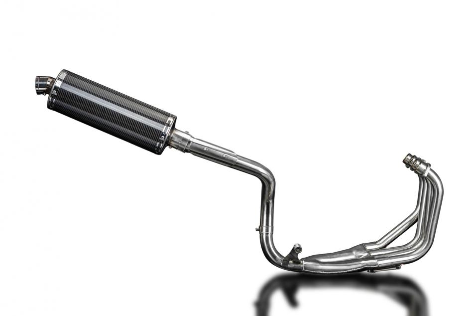 HONDA CB600F HORNET 1998-2002 Echappement 4-1 Complet 350mm Ovale Carbone