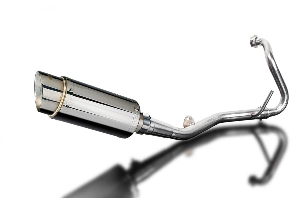 YAMAHA YZF-R125 2008-13 Echappement Complet D�CAT silencieux 200 Rond Inox PIS