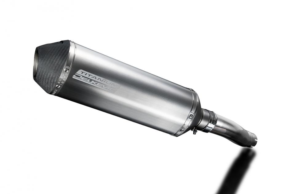 HONDA CB600F HORNET 2007-2014 Echappement Silencieux 343mm X-Ovale Titane