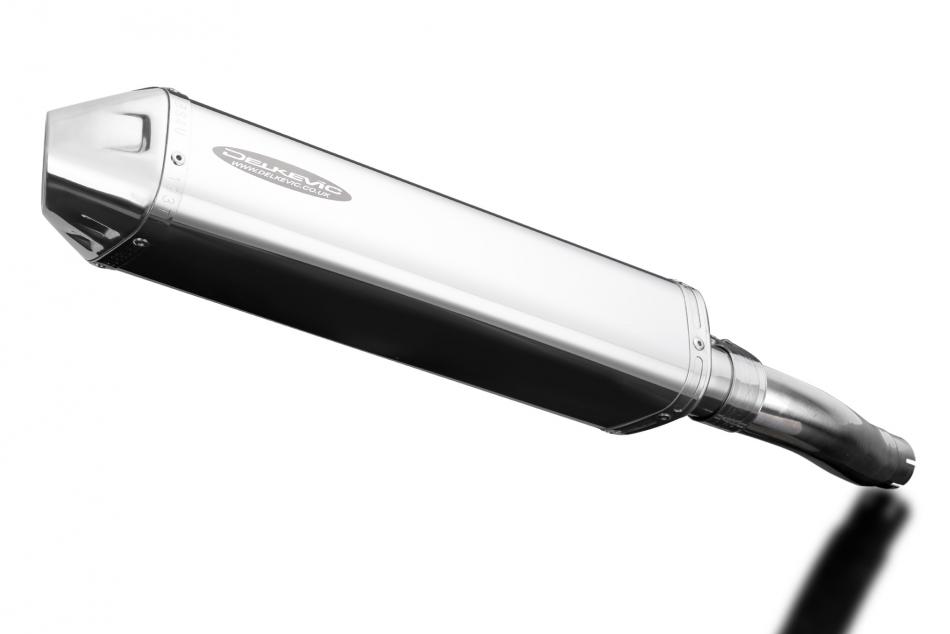 Honda CB600F Hornet 2007-2014 Echappement KIT-Silencieux 420mm Tri-Ovale Inox