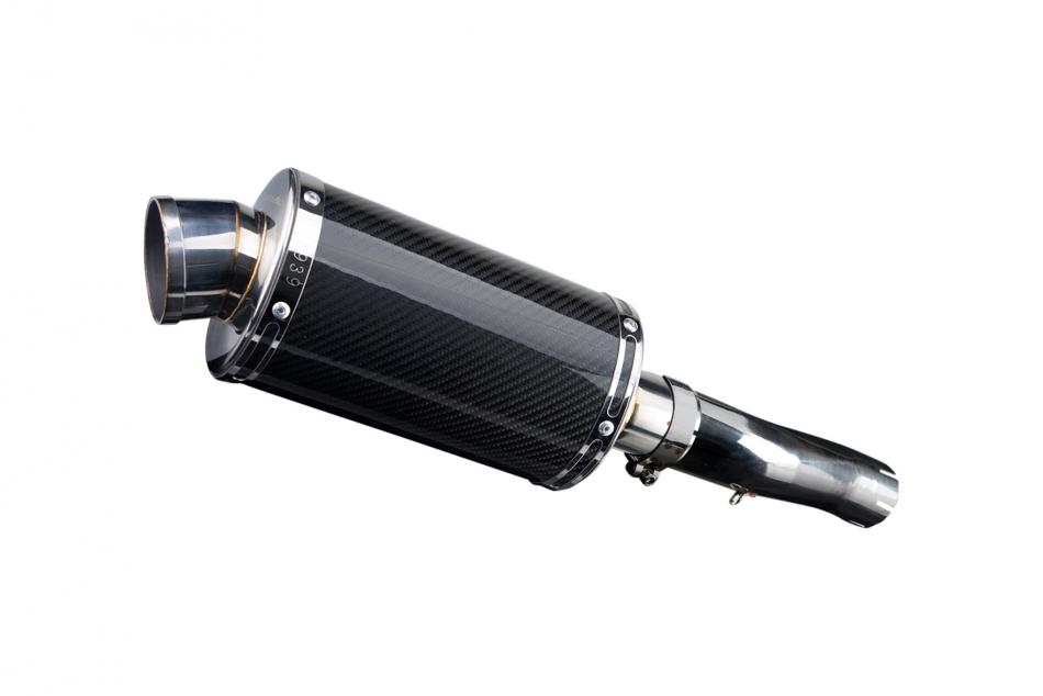 HONDA CBR600F ABS 2011-2013 Echappement Silencieux 225mm Ovale Carbone PISTE