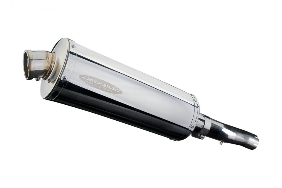 HONDA CBR600F ABS 11-13 Echappement BAS Silencieux 350mm Ovale Inox